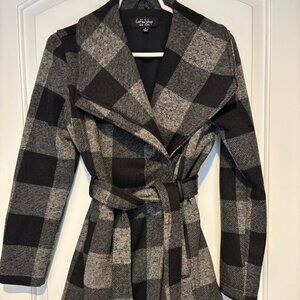 Black & Grey Winter Coat